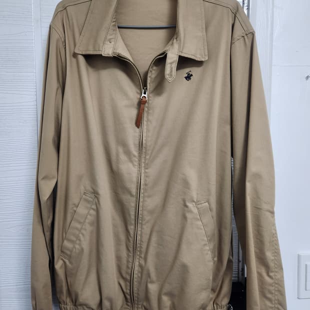 베버리힐즈 폴로클럽 남성 기본 해링턴 자켓