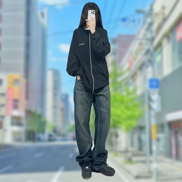 올드스쿨 리복 바람막이