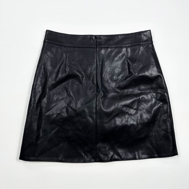 VTG 빈티지 가죽 미니 스커트 치마 (26인치 여성추천)