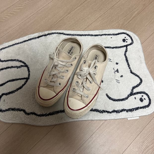 컨버스 척테일러 아이보리 로우 225