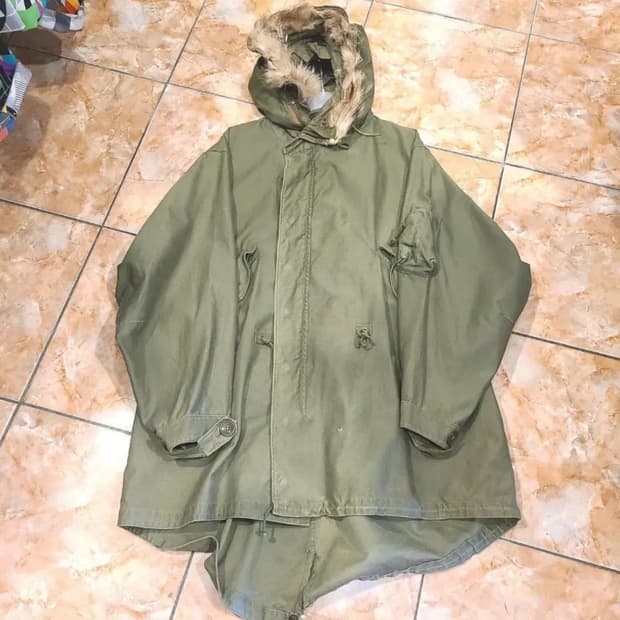 밀리터리 M48 피쉬테일파카