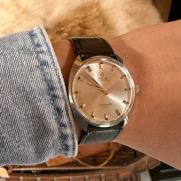 오메가 씨마스터 코스믹 논데이트 오토매틱 시계