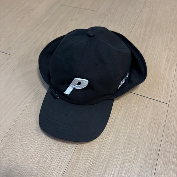 [L/XL] 팔라스 25ss 고어텍스 넥 세이버 p 6패널 캡 블랙