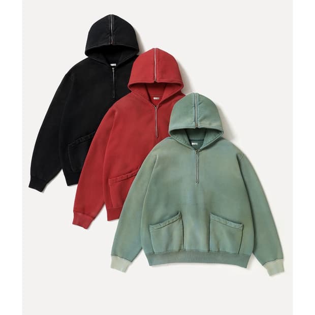 아프레쎄 세일러 후드 그린 4 새상품