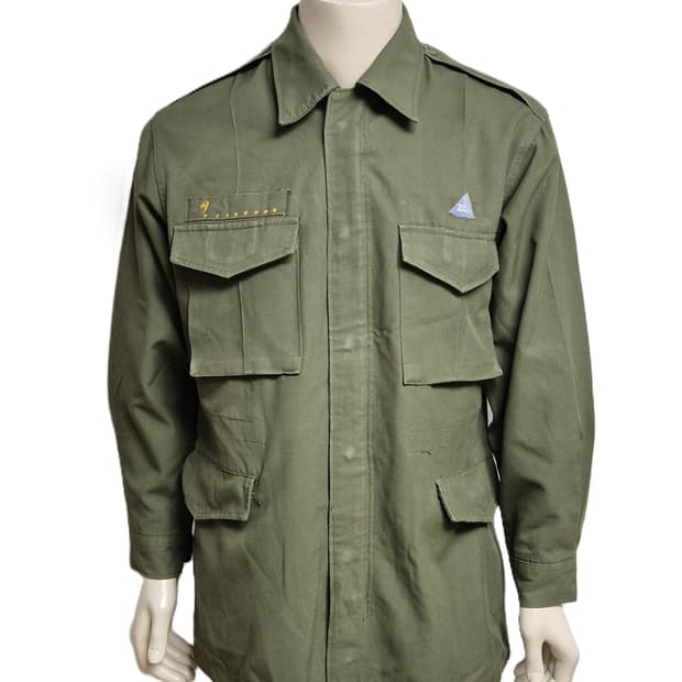 육군 구형 민무늬 야전상의 전투복 상의 자켓 (L)