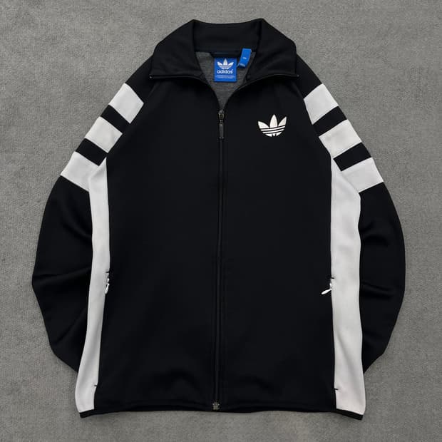 100 아디다스 파이어버드 트레포일 져지 트랙자켓