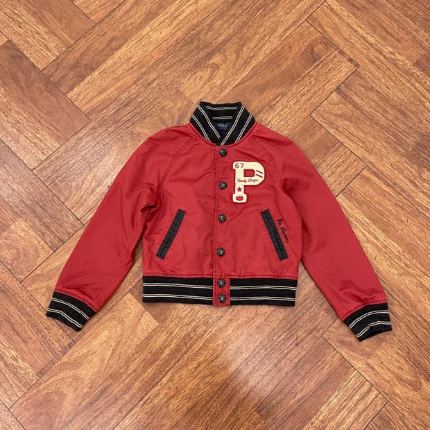 키즈S(7) 폴로 바시티 자켓