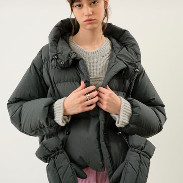 온앤온 구스다운 숏패딩 55