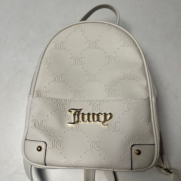 Juicy couture leather backpack