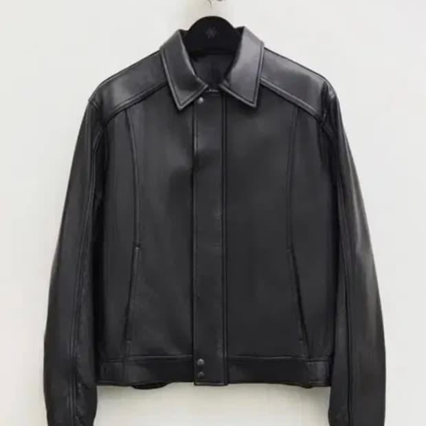유스 레더 봄버 M사이즈