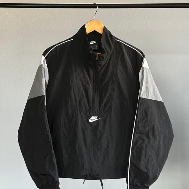 [XL]나이키 헤리티지 여성 아노락 우븐 바람막이