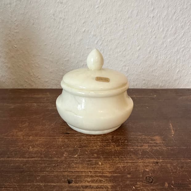 독일)빈티지 알라바스터 항아리