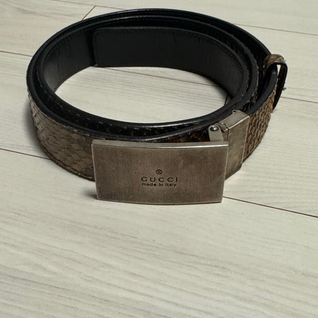 구찌 스네이크 벨트