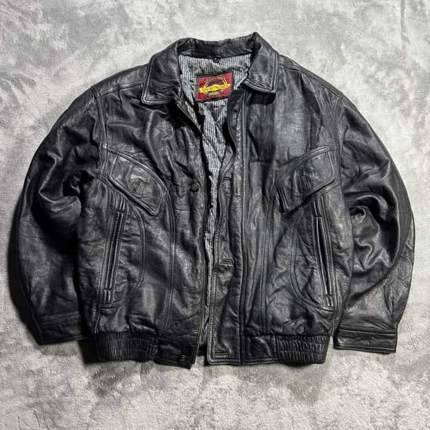 라피도 아카이브 램스킨 레더자켓