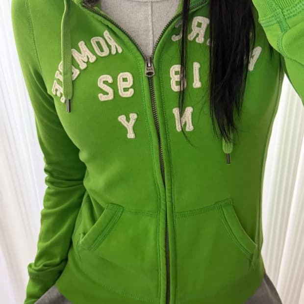유일매물 대장템 아베크롬비 그린색 후드집업 S