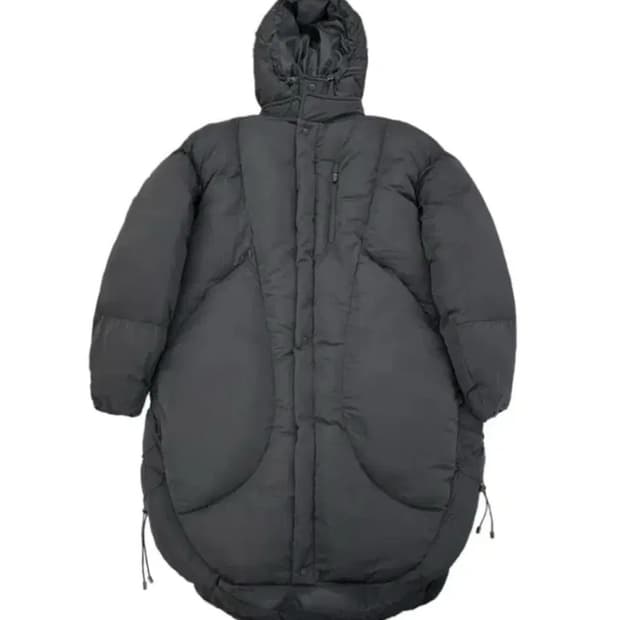 오호스 롱패딩 Adjustable Long Puffer Coat