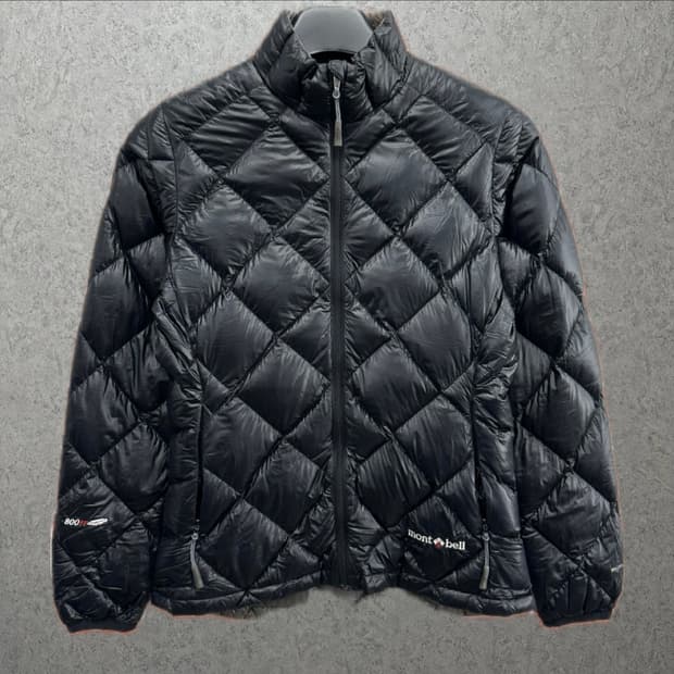 90 몽벨 여자 구스다운 경량패딩