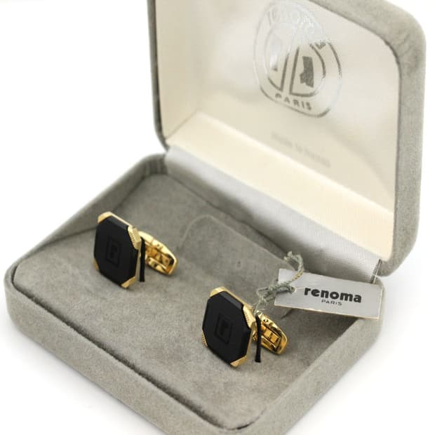 레노마 S등급 미사용 남자 명품 커프스 빈티지