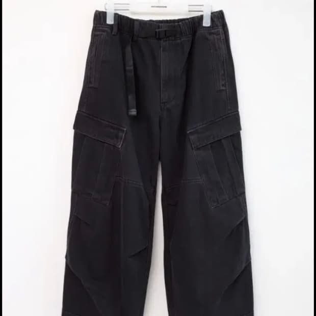 (2)해칭룸 밀 팬츠 워시드 다크 네이비