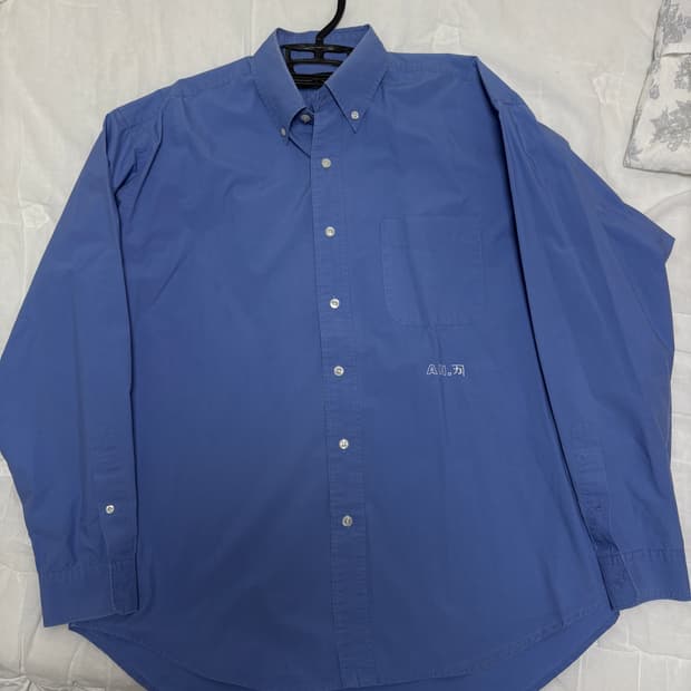 아키오 하세가와 AH.H 가토 농원 별주 블루 셔츠 