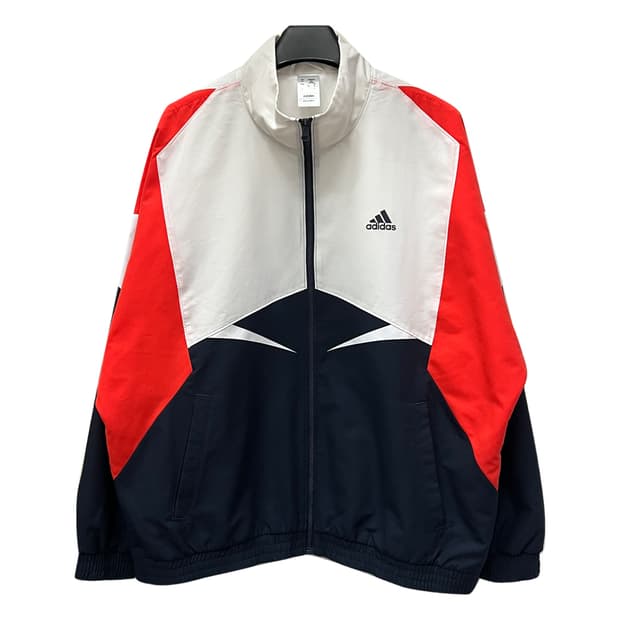 아디다스 IST 컬러블럭 우븐 트랙탑 바람막이 XL