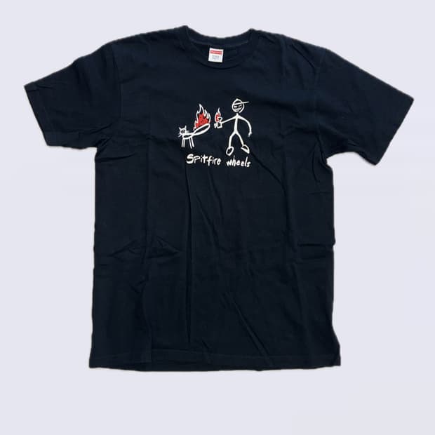 슈프림 x 스핏파이어 티셔츠