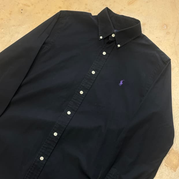 M 폴로랄프로렌 블랙 셔츠