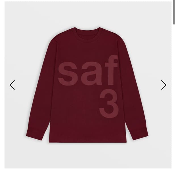 사파리스팟 Basic Safari L/S Tee (Burgundy)