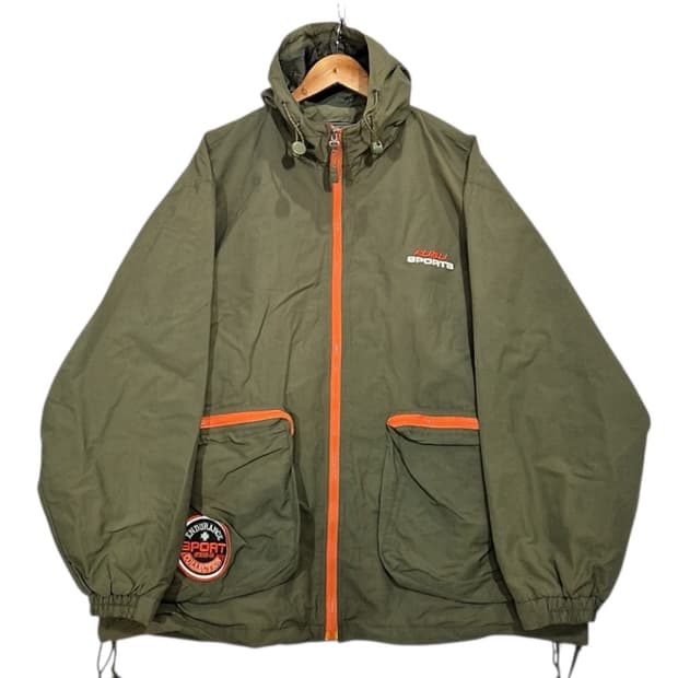 FUBU 아웃포켓 후드 자켓