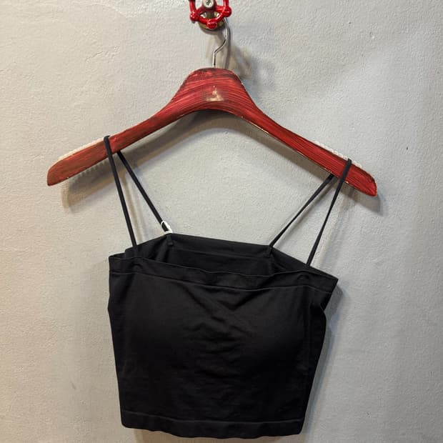 No Brand Sleeveless 캡내장 이너 나시