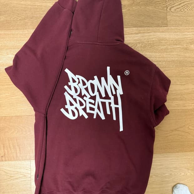 브라운브레스 후드티