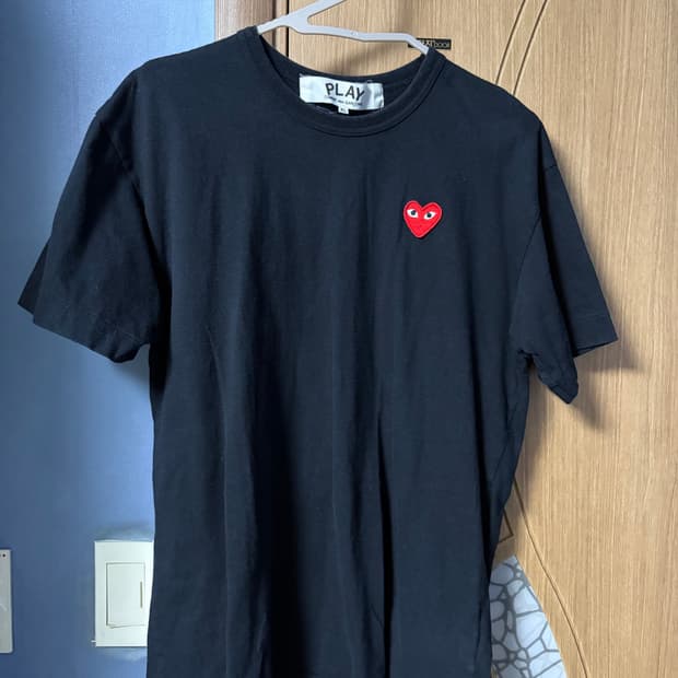 꼼데가르송 반팔 xl