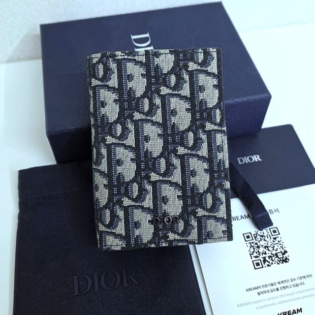 [선물가능,풀구성]25fw 디올 오블리크 오거나이저