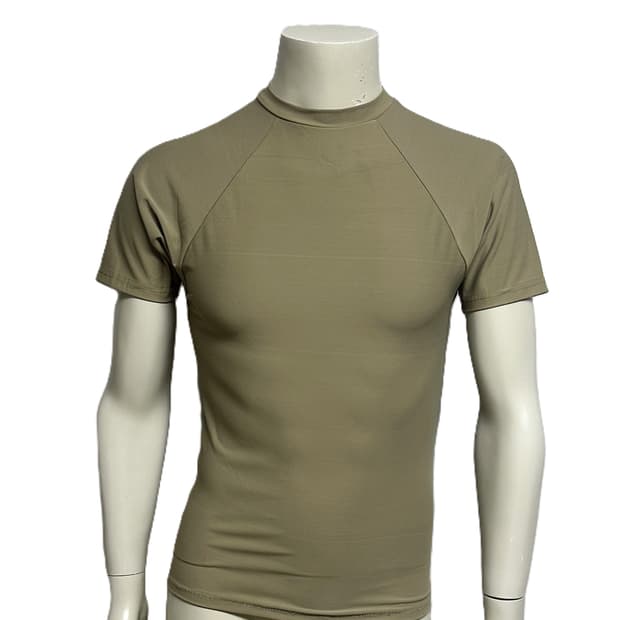 미군 카키색 기능성 반팔 티셔츠 (M) (만원샵)