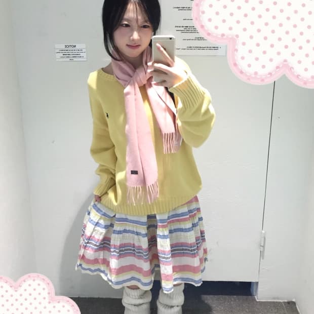 폴로 솜사탕 코디세트