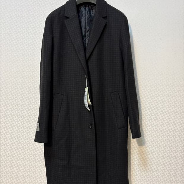 (새제품) 앤드지(ANDZ) 이태리 캐시미어 블렌드 듀퐁 패딩 싱글 코트