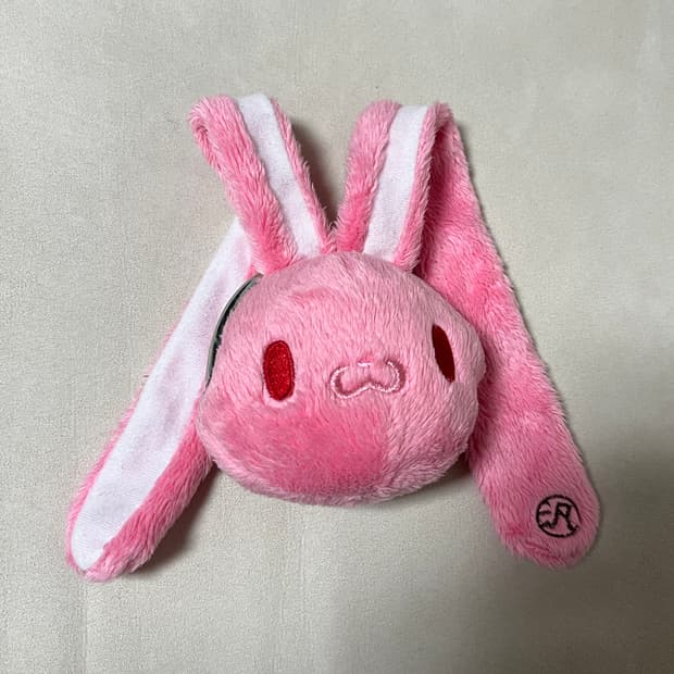 (희귀매물) 고전 범용토끼 동전지갑 핑크