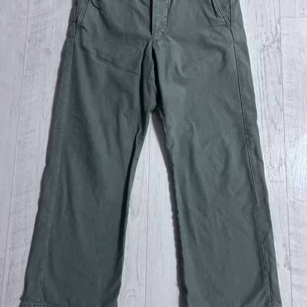 RRL 스트레이트 핏 필드 팬츠 30x30 올리브
