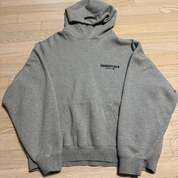 에센셜 후드 다크 오트밀 XL