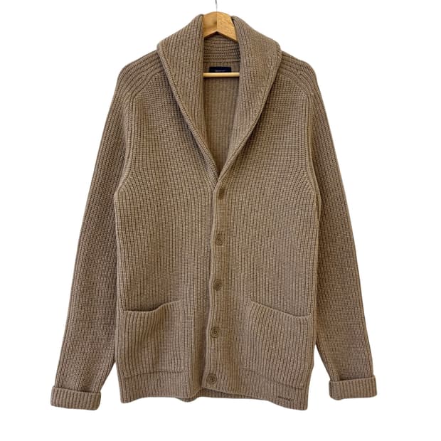 간트 Gant 버진 울 숄 가디건