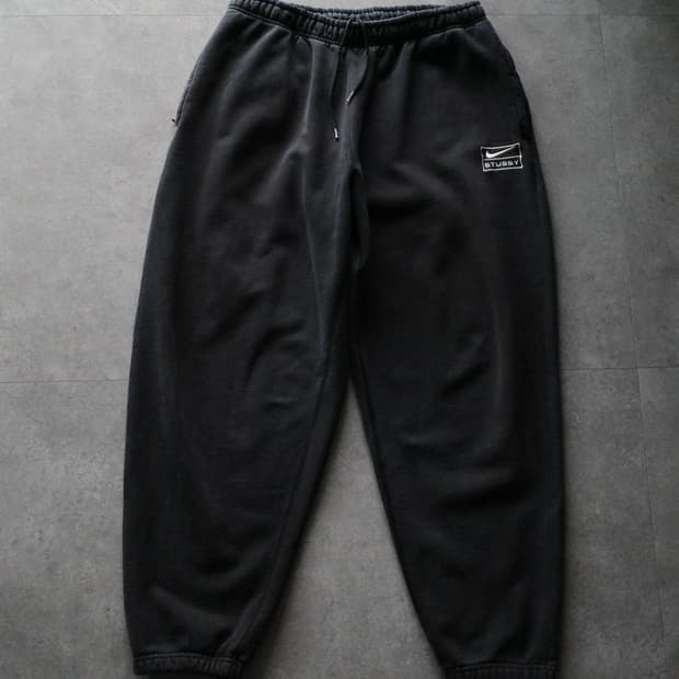 나이키 스투시 조거팬츠 블랙 XL