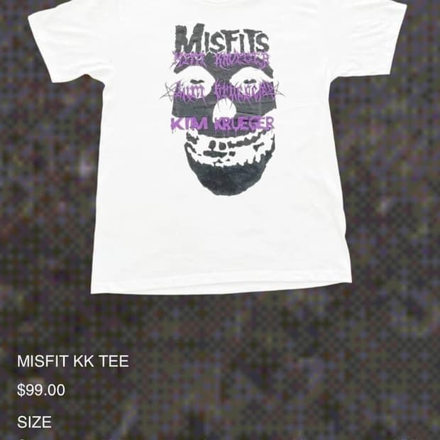 kim kruger misfits kk tee