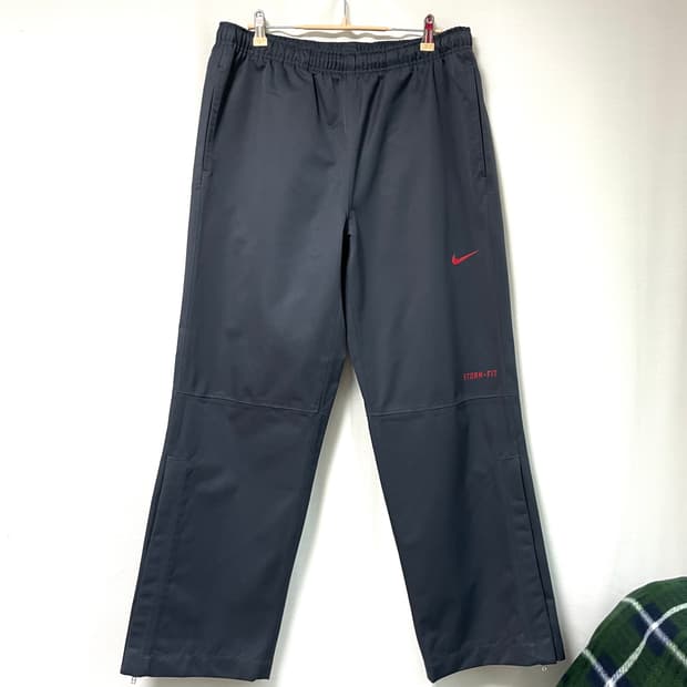 나이키 남성 골프 스톰핏 방수 방풍 와이드핏 우븐 팬츠 _ 진그레이