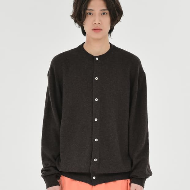 [구매] 브라운야드 라운드 가디건 브라운 3사이즈