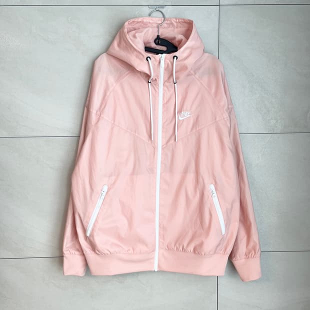 나이키 윈드러너 바람막이 핑크오렌지 [M]