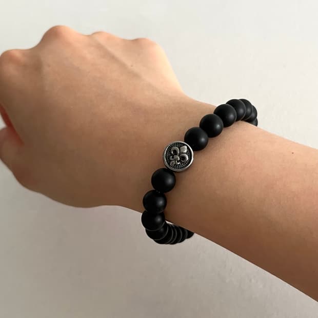 오닉스 원석 팔찌