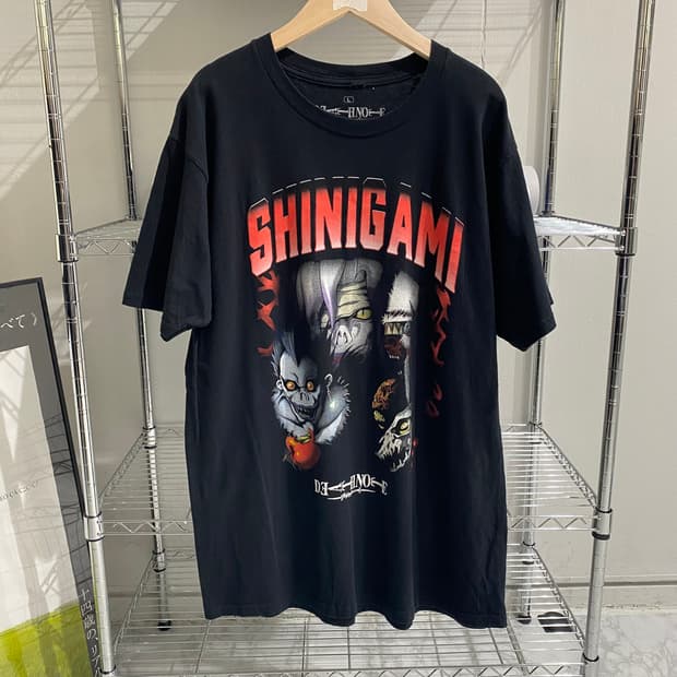 데스노트 오피셜 애니메이션 티셔츠