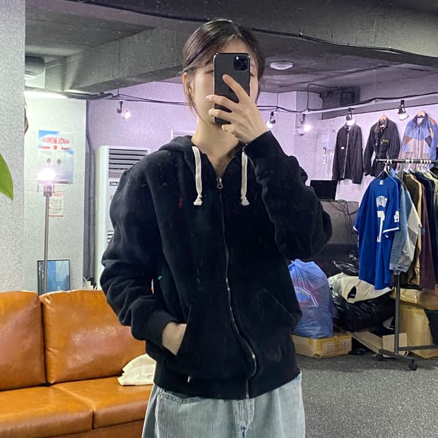 폴로 랄프로렌 레드로고 후드집업 B3071