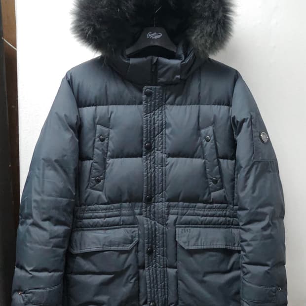 닥스 DAKS 후드 다운패딩 점퍼  105 진그레이