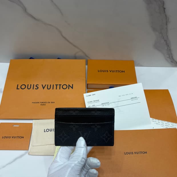 [정품] 루이비통 이클립스 카드지갑 백화점 풀구성